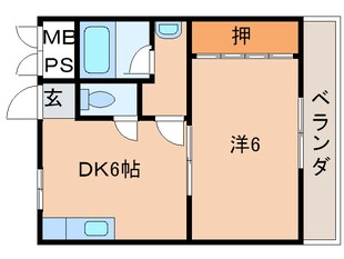 第２グレース安田の物件間取画像